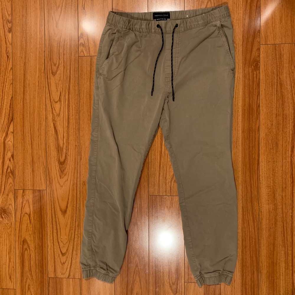 American Eagle Khaki Joggers